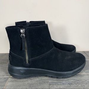 Skechers Air Cooled Goga Mat Suede Comfort Boots